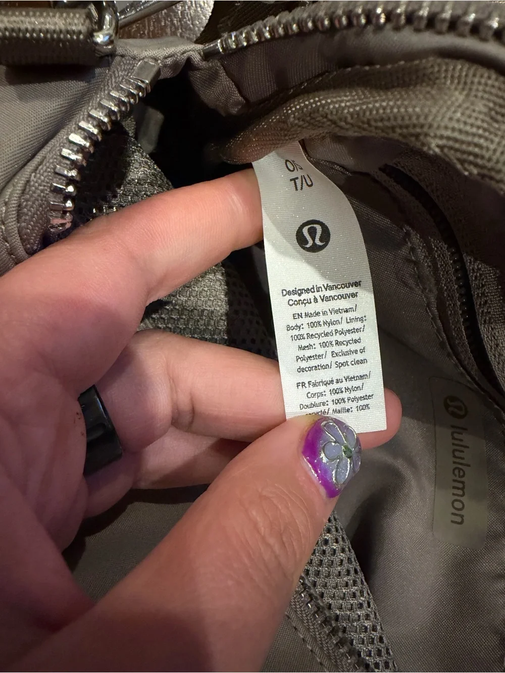 Like new lululemon athletica Crossbody Bag in Taupe